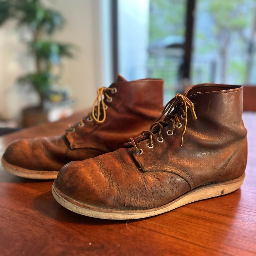 Red Wing 9111 heritage, 6" round toe boot.  Men's 12